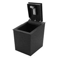 Amélioration de la sécurité des rangements pour Hyundai Tucson 2017-2021 |   Coffre-fort de console centrale avec cadran à combinaison et clé