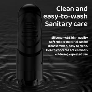 Masturbador Masculino con Vibración y Succión al Vacío, en Forma de Antorcha, de TPE, Simulación de Vagina, Entrenamiento de Resistencia Mejorado - Product Image 2