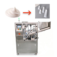 Machine de remplissage et de scellage automatique électrique pour tubes de boissons, idéale pour les applications chimiques et commerciales, ligne de production de soins bucco-dentaires