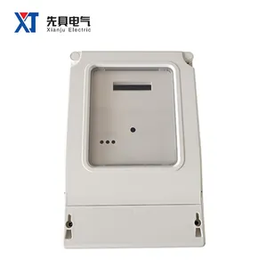 Plastic Enclosure Box Electric Energy Meter Shell IC Card 3 Phase Factory Customized Electricity Meter Housing