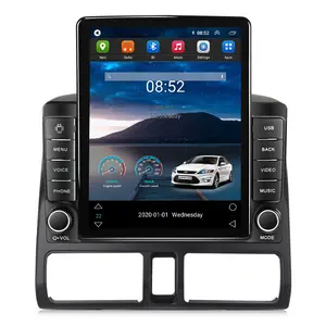 Navifly Tesla Android11 8 + 128G DSP RDS GPS AM FM 360 kamera araba ses Honda CRV 2002 için-2005 BT dvd OYNATICI stereo android