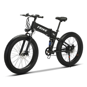 Bicicleta Plegable con Llantas Gruesas para Adultos, Bicicleta Todoterreno, Bicicleta Eléctrica con Batería Integrada, Bici Elettrica - Product Image 6