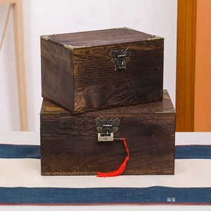 Wooden <b>Box</b> With Butterfly Clasp Alloy <b>Lock</b> Multipurpose Jewelry Organizer Small Medium Large Size - Product Image 1