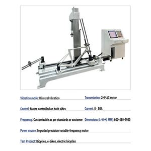 Équipement de <span class=keywords><strong>test</strong></span> de durabilité de <span class=keywords><strong>vibration</strong></span> de cadre de machine d'essai de <span class=keywords><strong>fatigue</strong></span> verticale et horizontale de cadre de vélo électrique - Product Image 4