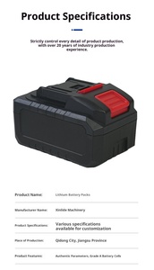 Batteria 18V per utensili BL1860B, compatibile con BL2018/LST220/LB2X4020/LBXR20/LB20/LBX20 - Product Image 4