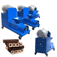 Machine de briquetage avancée 2025 pour marc de café et poudre de bois avec moteur, économe en énergie, pour le recyclage des déchets