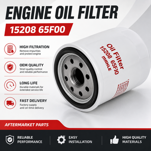 <span class=keywords><strong>Filtre</strong></span> à huile moteur neuf de haute qualité 15208-65F00 à visser pour Patrol/Urvan – Pièces de rechange automobiles - Product Image 3