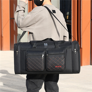 Bolsa de Viaje Unisex con Diseño de Letras, Gran Capacidad, <span class=keywords><strong>para</strong></span> <span class=keywords><strong>Llevar</strong></span> en la Mano, Almacenamiento <span class=keywords><strong>para</strong></span> Uso Escolar, Laboral y Maternidad - Product Image 4
