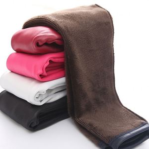 Pantaloni invernali da <span class=keywords><strong>bambina</strong></span> pantaloni di <span class=keywords><strong>pelle</strong></span> di velluto spesso in <span class=keywords><strong>pelle</strong></span> sintetica <span class=keywords><strong>Leggings</strong></span> per bambini pantaloni a matita per bambini pantaloni caldi pantaloni Slim - Product Image 5
