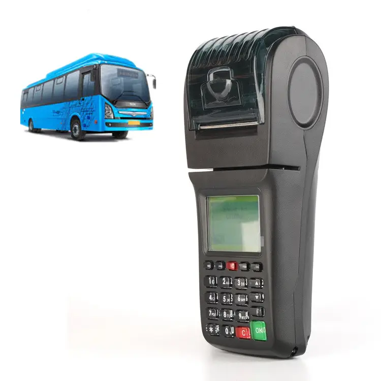 GT6000G Handheld Bus Ticketing Machine with Custom system can work online and offline