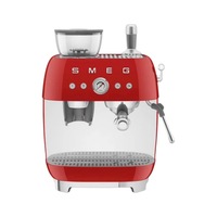 Machine à expresso électrique tout-en-un semi-automatique en acier inoxydable EGF03 avec mousseur à lait intégré et moulin à grains