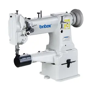manufacturer britex BR-8B Small Hook Or Big Hook Heavy Duty Single Needle Unison Feed industrial Cylinder Bed Sewing Machine