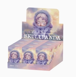 ตุ๊กตา SKULLPANDA ของแท้ รุ่น L'impressionnisme Series Plush SP 2.0 พร้อมจี้ยาง กล่องสุ่มของขวัญ - Product Image 1