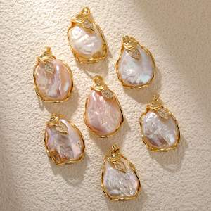 Perle de Offre Spéciale perle <span class=keywords><strong>baroque</strong></span> d'eau douce naturelle charme de forme irrégulière pour la fabrication de bijoux collier à faire soi-même boucles d'oreilles en gros - Product Image 1