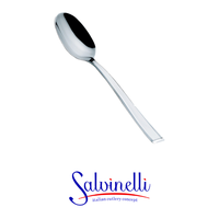 Cuchara Salvinelli Symbol Moka de Acero Inoxidable 18/10, 1.8 mm de Grosor