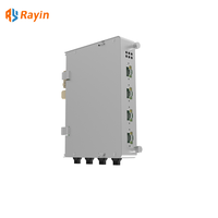 Komputer Kontrol Industri Modular Rayin Linux CPU+POE+Kartu Port Multi-serial Dual LAN Dual COM RAM 4GB Penyimpanan 32GB HD VGA