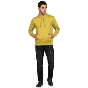 Sudadera con Capucha Básica para Hombre, Personalizada con Logotipo Impreso en 3D con Espuma, Sudadera de Algodón y Poliéster, Sudadera Extra Grande Unisex - Product Image 1