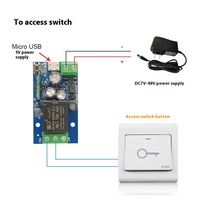 EWelink Smart WiFi QIACHIP Relais Commutateur Intelligent DC 5V 12V 24V 48V Télécommande Sans Fil 1 Voie Commande Vocale Domestique