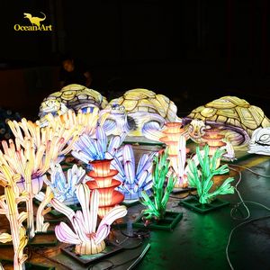 Linternas de Tela de Seda Tradicionales Chinas Grandes para Exteriores, Luces LED para Año Nuevo, Diwali, Acción de Gracias, Impermeables, para Fiestas - Product Image 4