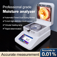 Analyseur d'humidité halogène OJM-LS1001 de précision supérieure avec capteur PT-100, protection IP55, imprimante optionnelle pour céréales alimentaires