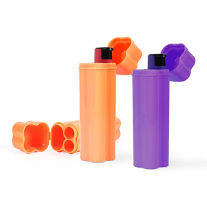 Chuhao mới nhất 2 trong 1 xách tay nhẹ hơn chủ Bìa thuốc lá trường hợp Jar thuốc lá container <span class=keywords><strong>Box</strong></span> cho hút thuốc - Product Image 2