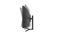 Moniteur de jeu incurvé ultra-large 49 pouces 5K DQHD 32:9 pour PC de bureau, écran LCD, vente en gros