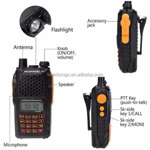 Walkie Talkie Baofeng UV-6R de 5W de Largo Alcance, Radio de Banda Dual UHF VHF, Transceptor Inalámbrico de Mano - Product Image 4
