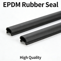 Bande d'étanchéité en mousse de caoutchouc EPDM moulée par compression extrusionnelle pour portes/fenêtres de voiture, noire, dureté 30-90 Shore, densité 0.5-0.85, découpe possible