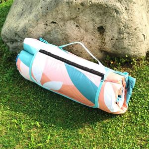 Wholesale Custom Logo <b>Large</b> Blanket Parasol Hole Waterproof Base Picnic <b>Mat</b> With Pocket for Outdoor Family Travel - Product Image 2