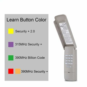 877max an ninh cửa nhà để xe mở bàn phím không dây tương thích với <span class=keywords><strong>chamberlain</strong></span> thợ mở cửa kể từ khi 1993 315/390 MHz - Product Image 6