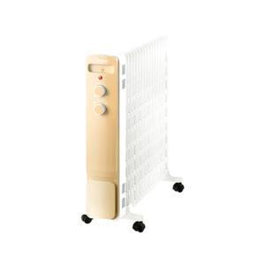 Calentador de aceite Midea, calentador eléctrico de 17 aletas, color blanco dorado, área de calefacción de 25 metros cuadrados, soplador de aire caliente rápido para sala de estar - Product Image 6