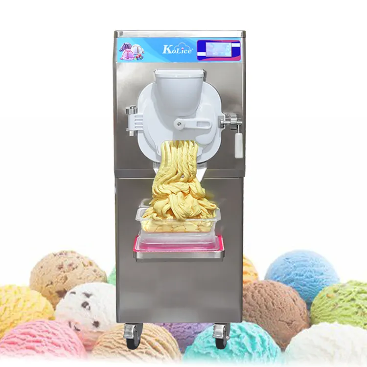 CE ETL approved italian ice/ batch freezer/gelato machine hard ice cream