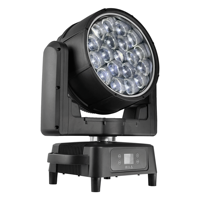 Lumière de scène extérieure 40W RGBW 4in1 LED Abeille Oeil Zoom Tête mobile avec effet de faisceau de contrôle DMX pour DJ IP66 Rating Corps en aluminium