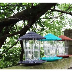 เครื่องให้อาหารนกแบบพาโนรามาใสสำหรับสวนกลางแจ้งที่แขวนอยู่ในบ้านเครื่องดูดสำหรับสวนหลังบ้านที่มีประสิทธิภาพ - Product Image 6