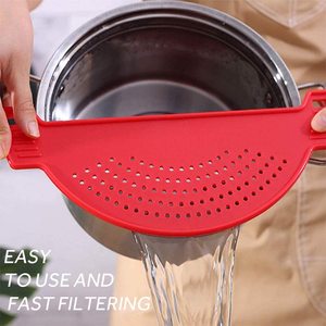 Colador <span class=keywords><strong>de</strong></span> olla <span class=keywords><strong>de</strong></span> mano, colador <span class=keywords><strong>de</strong></span> olla <span class=keywords><strong>de</strong></span> plástico, colador lateral, escurridores <span class=keywords><strong>de</strong></span> olla <span class=keywords><strong>de</strong></span> <span class=keywords><strong>Pasta</strong></span> para Fideos, frutas y verduras - Product Image 6