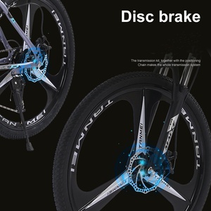 Mountain Bike Ammortizzata con Cambio di Velocità per Studenti <span class=keywords><strong>e</strong></span> Adulti, per Spostamenti Quotidiani ed Escursionismo - Product Image 2