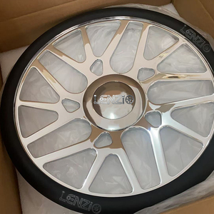 Volante LENZIO Cromado Nuevo de 15 Pulgadas, Color Dorado, Forjado, para Autos Clásicos, Acabado Personalizado, Alta Capacidad de Carga - Product Image 5