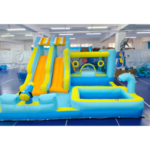 FBSPORT Small Outdoor Playground Combo Bounce House Commercial Kids Playground Outdoor Sets Bouncy Castle <strong>for</strong> <strong>Sale</strong> <strong>Uk</strong> - Product Image 4