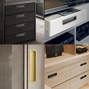 <span class=keywords><strong>Profilé</strong></span> en <span class=keywords><strong>aluminium</strong></span> encastré à tirette encastrée, armoire cachée, tiroir, poignée <span class=keywords><strong>de</strong></span> <span class=keywords><strong>porte</strong></span> coulissante, boutons <span class=keywords><strong>pour</strong></span> meubles - Product Image 5