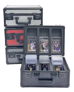 Graded Sport Psa Case Aluminium Frame Card Slab Storage Case Met 3 Rij Voor Psa/Bgs
