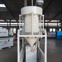 Collecteur de poussière cyclonique à impulsions pour copeaux de fer, équipement industriel à forte aspiration, séparateur filtrant