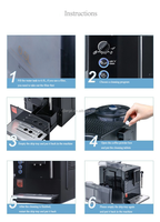 Tablettes nettoyantes écologiques jetables pour machine à expresso et nettoyant pour machine à café, très vendues, avec 30-50% d'ingrédients actifs
