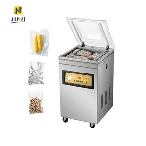 JINYI DZ-600/2E Top Class Electronic Vacuum Packaging Machine Nitrogen Corn Silage Coffee Vacuum Packaging Machine