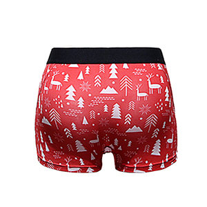 New Year Collection <strong>Men</strong> Underwear Allover Printing Breathable Cotton Spandex <strong>Men</strong> <strong>Boxers</strong> for <strong>Christmas</strong> - Product Image 3