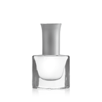 DH16 carré verre vernis à ongles bouteilles 4.5ml capacité gel/sablage Surface estampage à chaud bouchon à vis vide PP emballage diffuseur