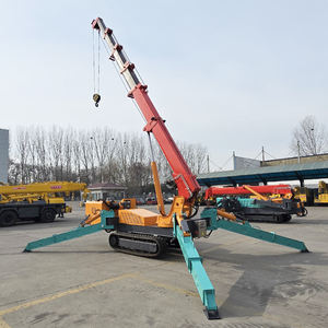 Ce epa יורו 5 דיזל העכביש דיזל מנוף הרמה נייד הרמת מנוף נייד מכונות לבנות 5 טון זורק עכביש - Product Image 3