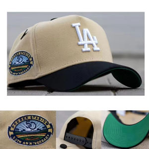 Cappellini da Baseball Vintage Sportivi in Cotone Oxford 100% a 6 Pannelli, Ricamo 3D, Chiusura Singola, Stile Classico Originale New Era - Vendita all'Ingrosso - Product Image 5