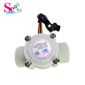 Capteur de débit d'eau à effet Hall personnalisable S403, roue à aubes, débitmètre d'irrigation agricole à 6 points, interrupteur, fabrication OEM, support - Product Image 1