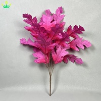 Tiges florales de chêne artificielles feuilles de soie branches arbustes pour Vases remplissage automne mariage porches cours Table Vase décoration