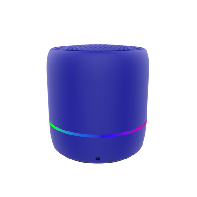 New Arrival Mini TWS Bluetooth Speaker Colorful LED Light Portable Wireless Speaker for Home Office Outdoor Gift
